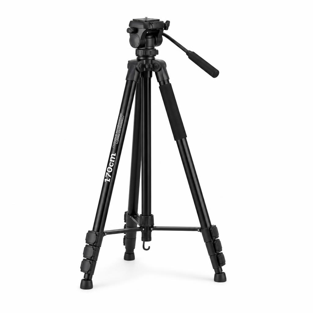 Tripode Profesional Aluminio 170cm